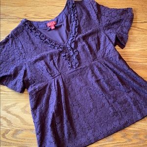 Ladies Elle Short Sleeve Dress Top